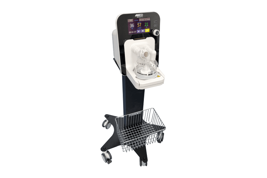 Allied HFT Device (High Flow Oxygen Therapy Device With Trolley)