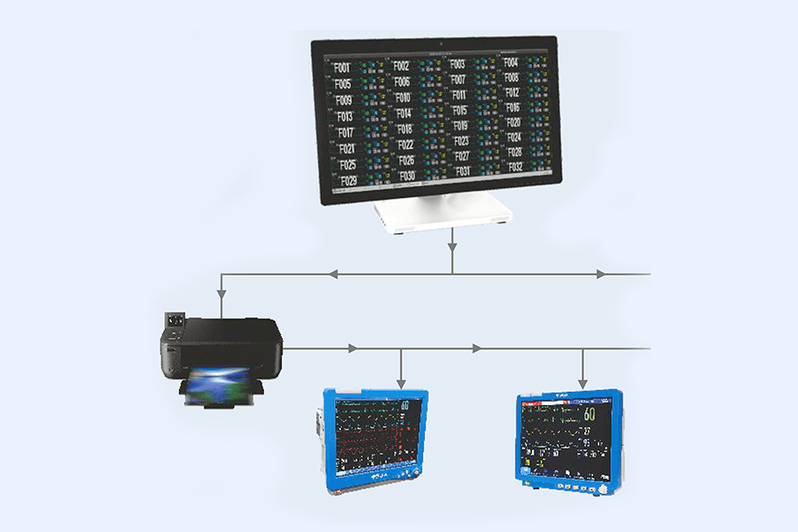Allied Meditec M700CMS Central Monitoring Station