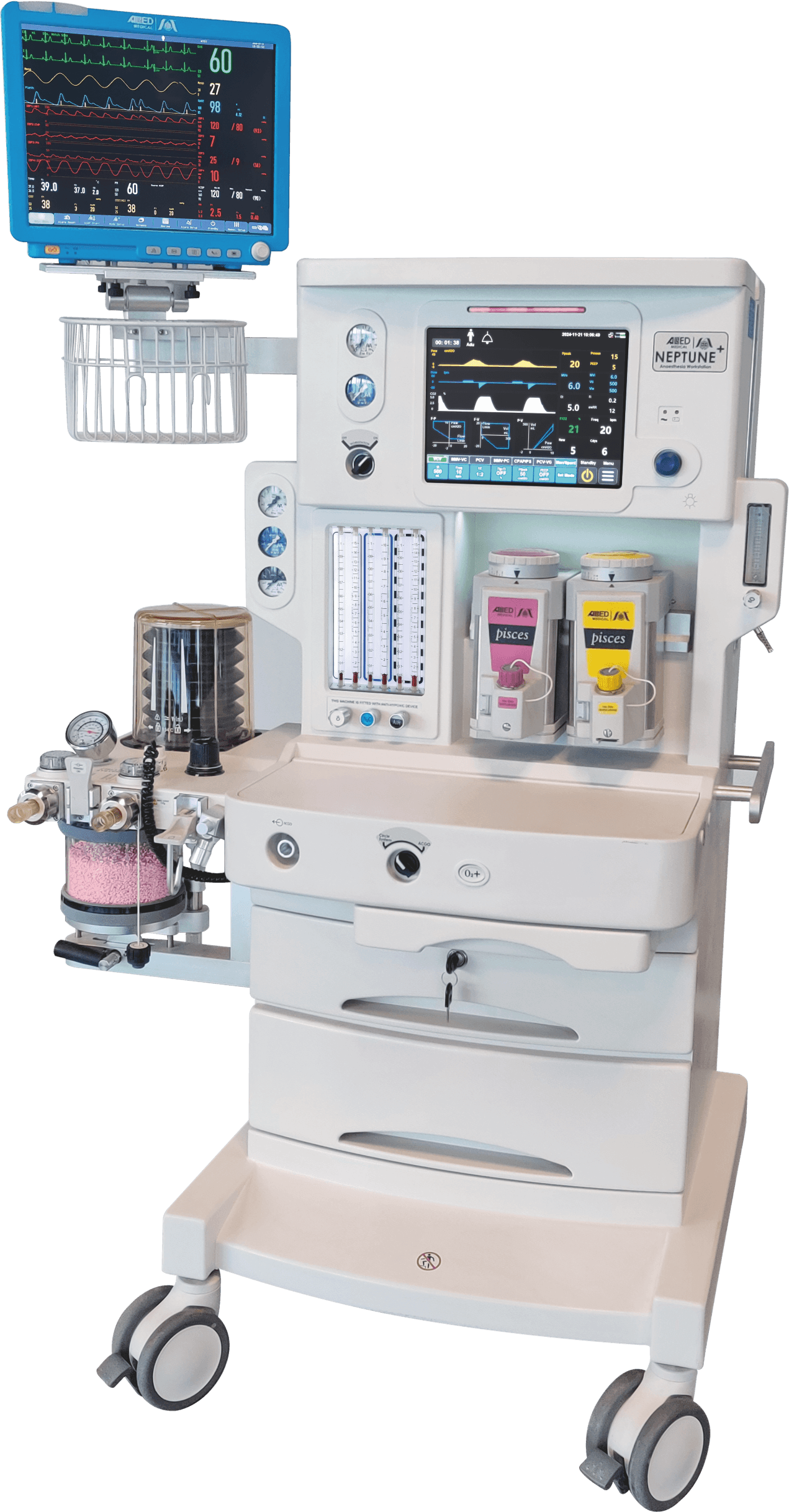 Allied Meditec NeptunePlus Anaesthesia Workstation